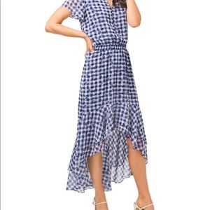 1.State Hi Low Gingham Dress - Worn Once